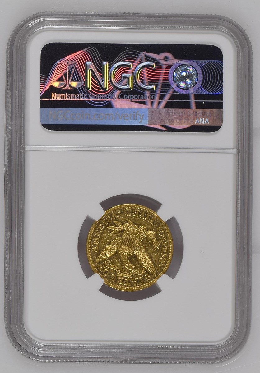 1869 $5 MS | Coin Explorer | NGC