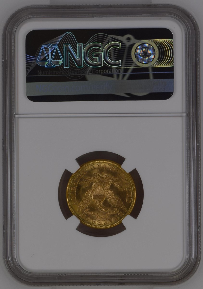 1887 S $5 MS | Coin Explorer | NGC