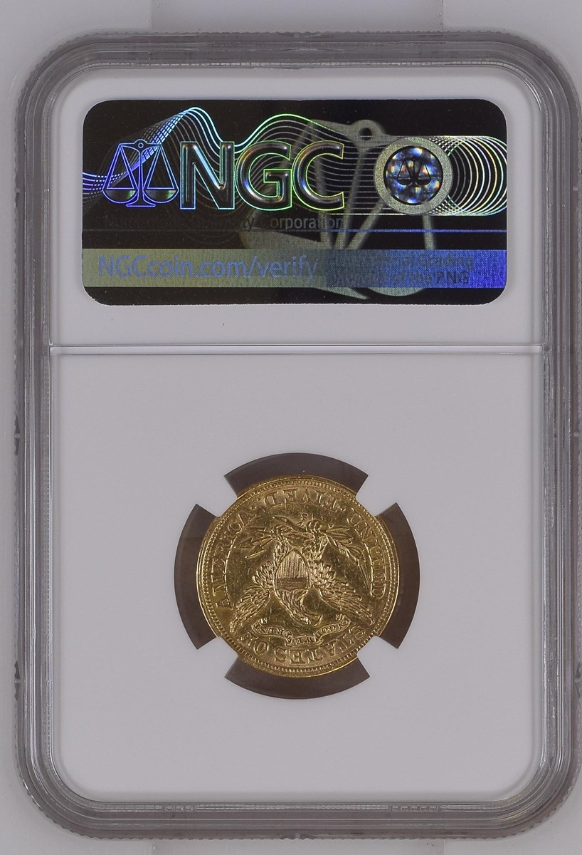 1869 S $5 MS | Coin Explorer | NGC
