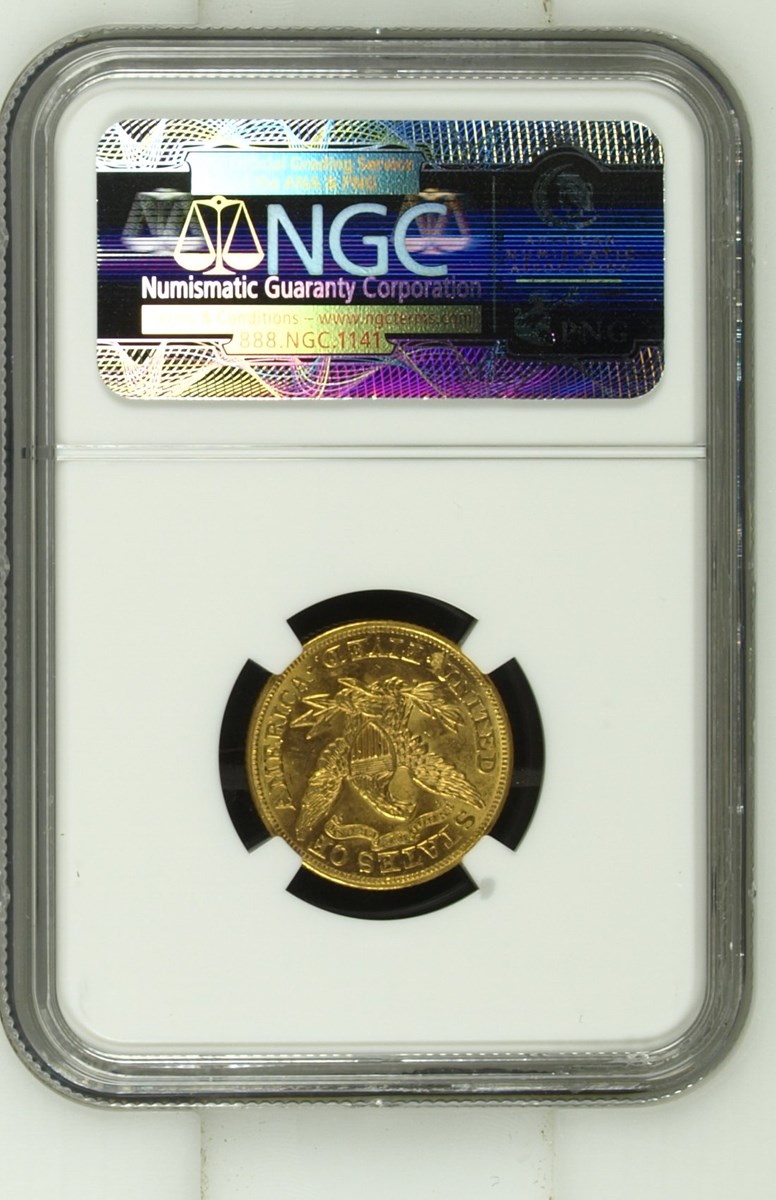1873 CLOSED 3 $5 MS | Coin Explorer | NGC