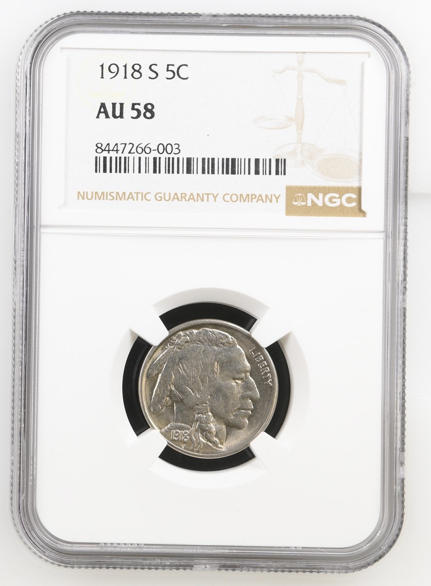 1918 S 5C MS | Coin Explorer | NGC