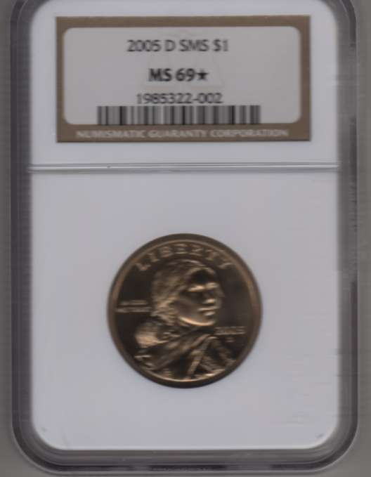 2005 D SMS $1 MS | Coin Explorer | NGC