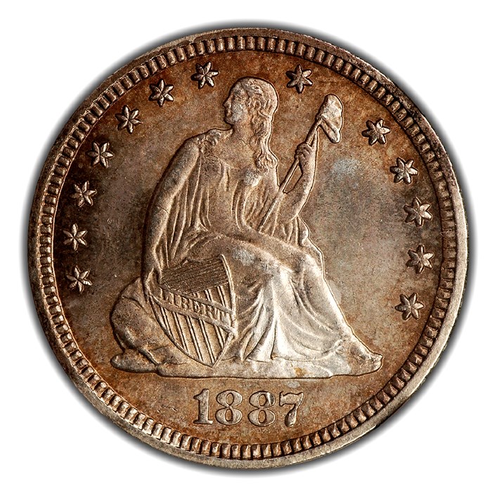 1887 25C MS | Coin Explorer | NGC