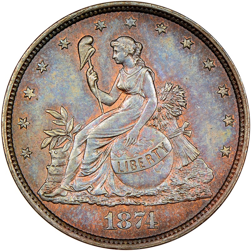 J-1355 20 Cents: Liberty Seated Left / Eagle reverse Coin Details