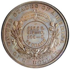 【金・財運！ダブル効果】⭐️超特大！虹入プラチナ・シルバー・ガーデン⭐️R 141 1964年 ケネディ・ハーフダラー – インポッシブルカンパニー