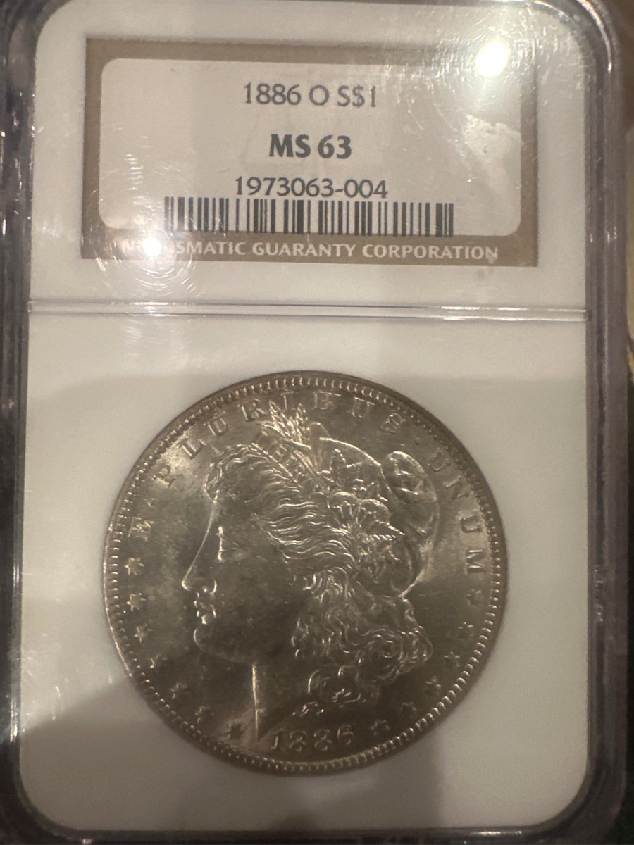 1886 O $1 MS | Coin Explorer | NGC