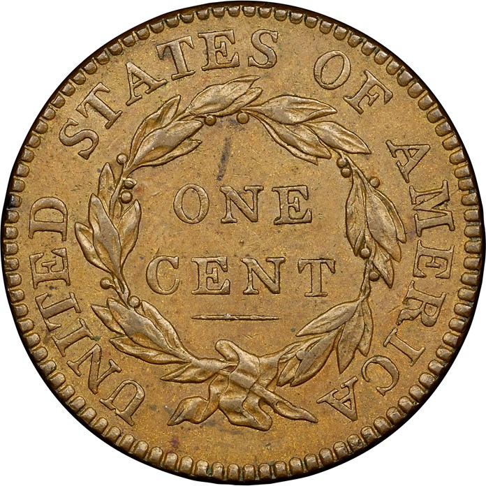 1819/8 1C MS | Coin Explorer | NGC