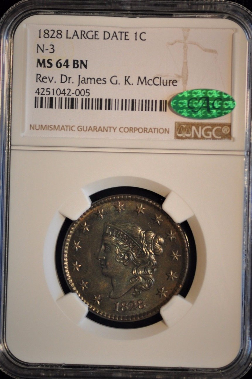 1828 1C MS | Coin Explorer | NGC
