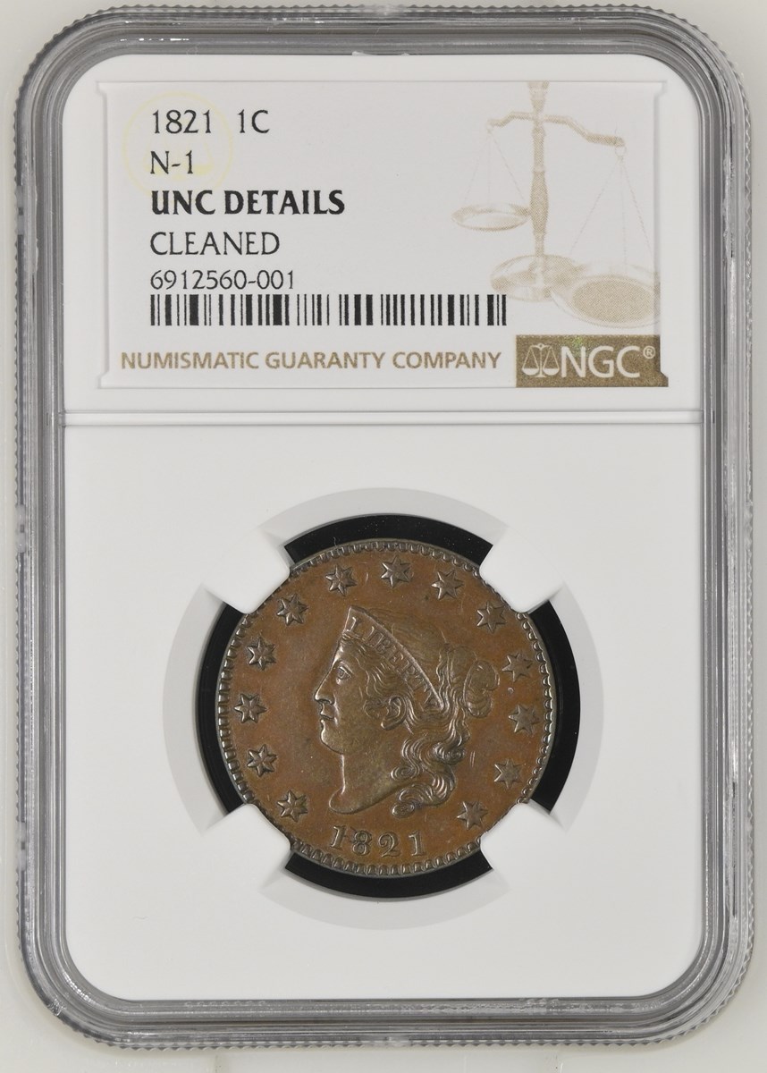 1821 1C MS | Coin Explorer | NGC