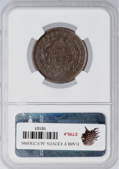 1839 HEAD OF 38 1C MS | Coin Explorer | NGC