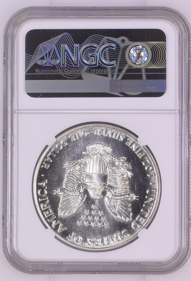 1986 EAGLE S$1 MS | Coin Explorer | NGC