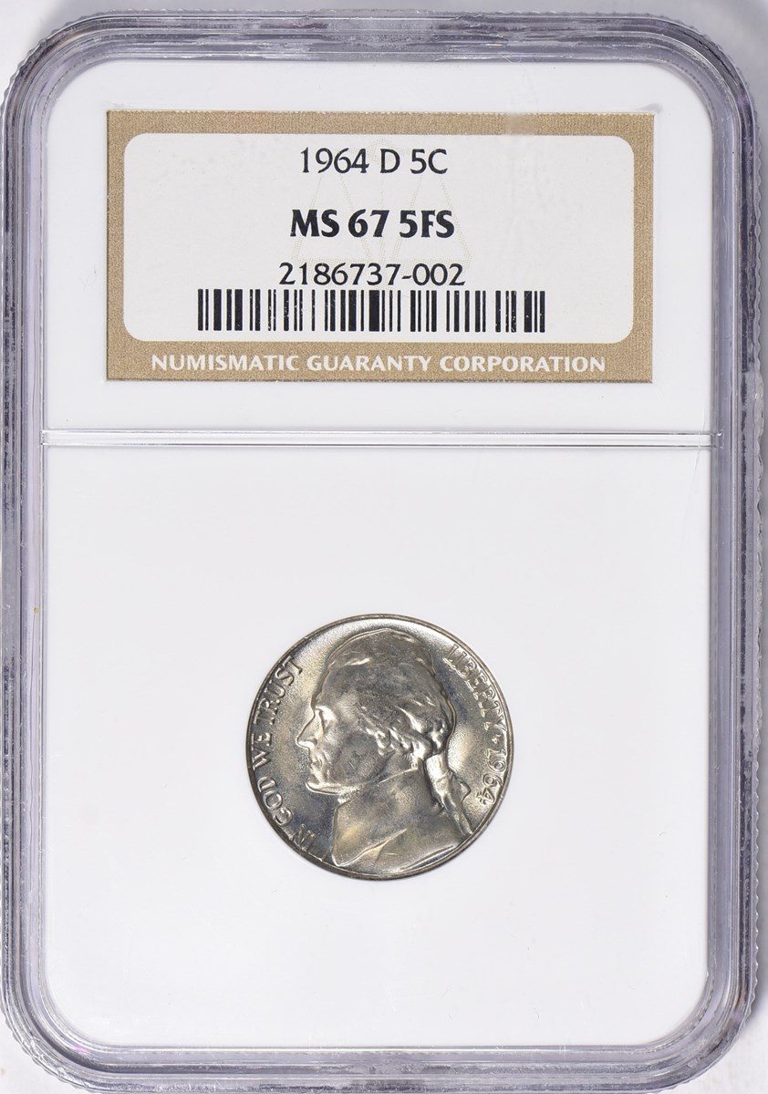 1964 D 5C MS | Coin Explorer | NGC