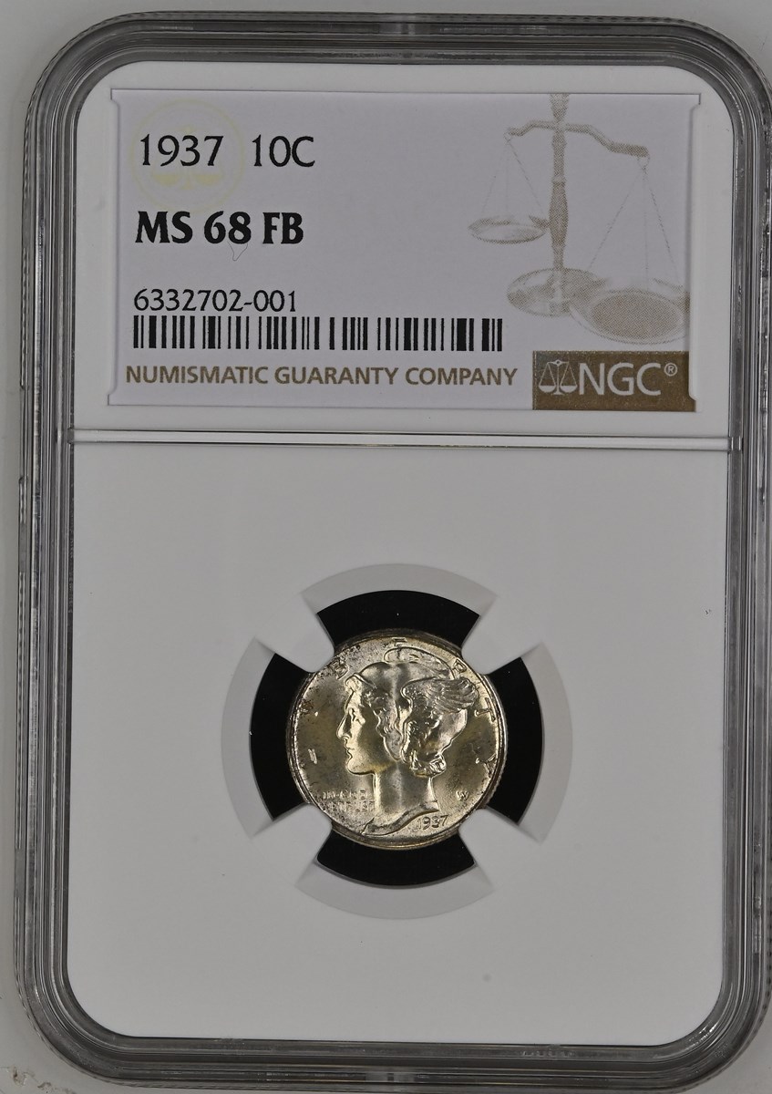 1937 10C MS | Coin Explorer | NGC
