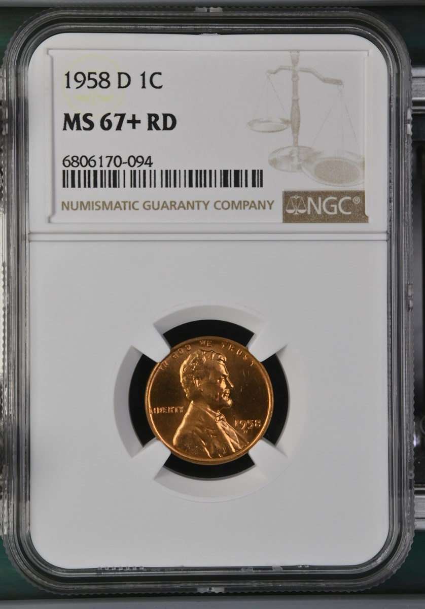 1958 D 1C MS | Coin Explorer | NGC