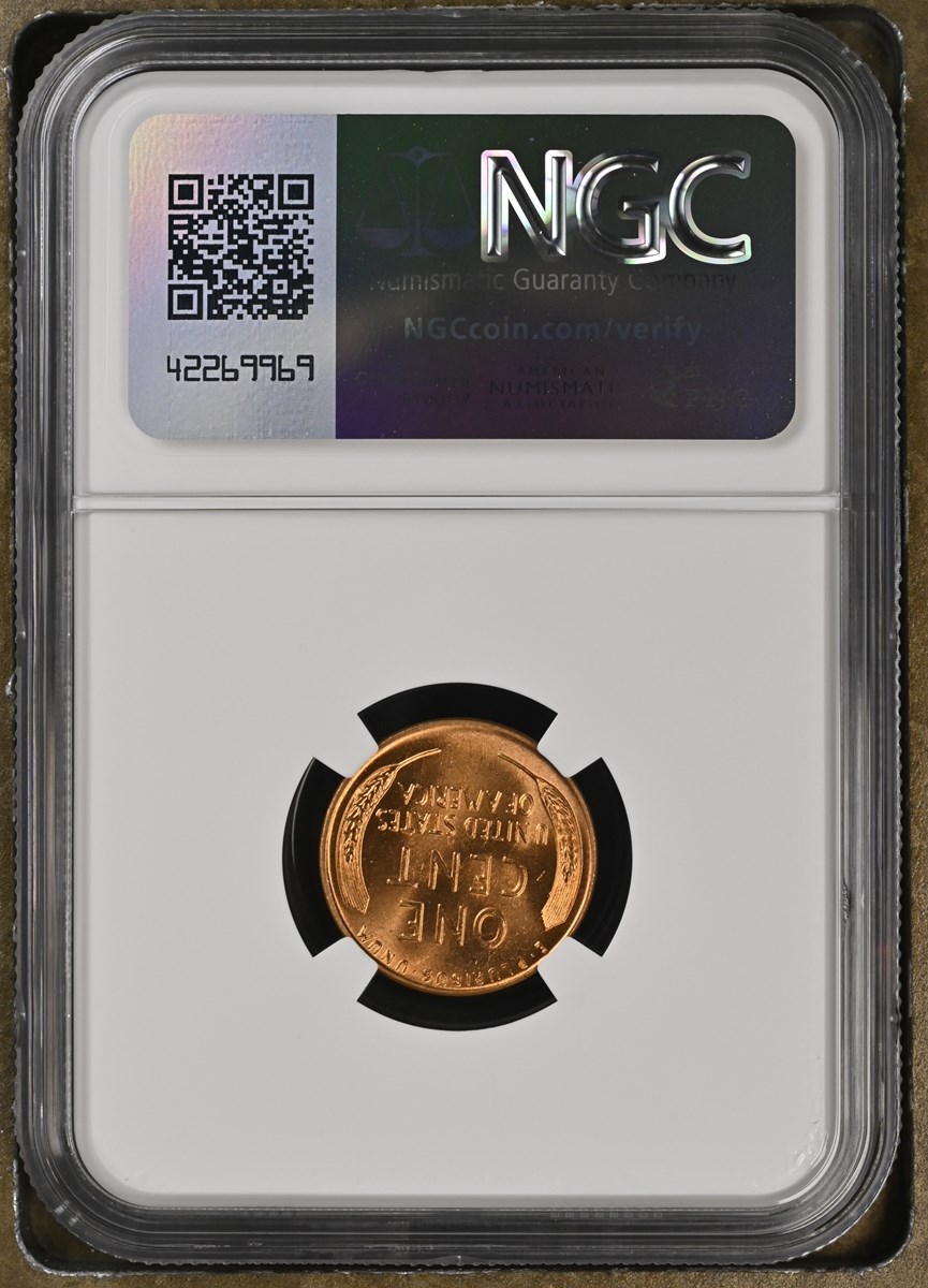 1958 D 1C MS | Coin Explorer | NGC