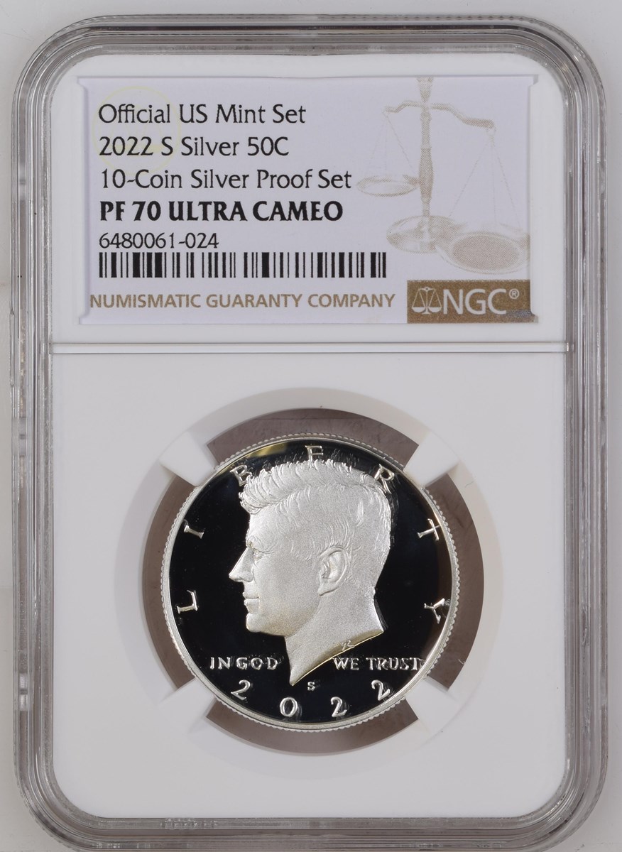 2022 S Silver 10C PF | Coin Explorer | NGC