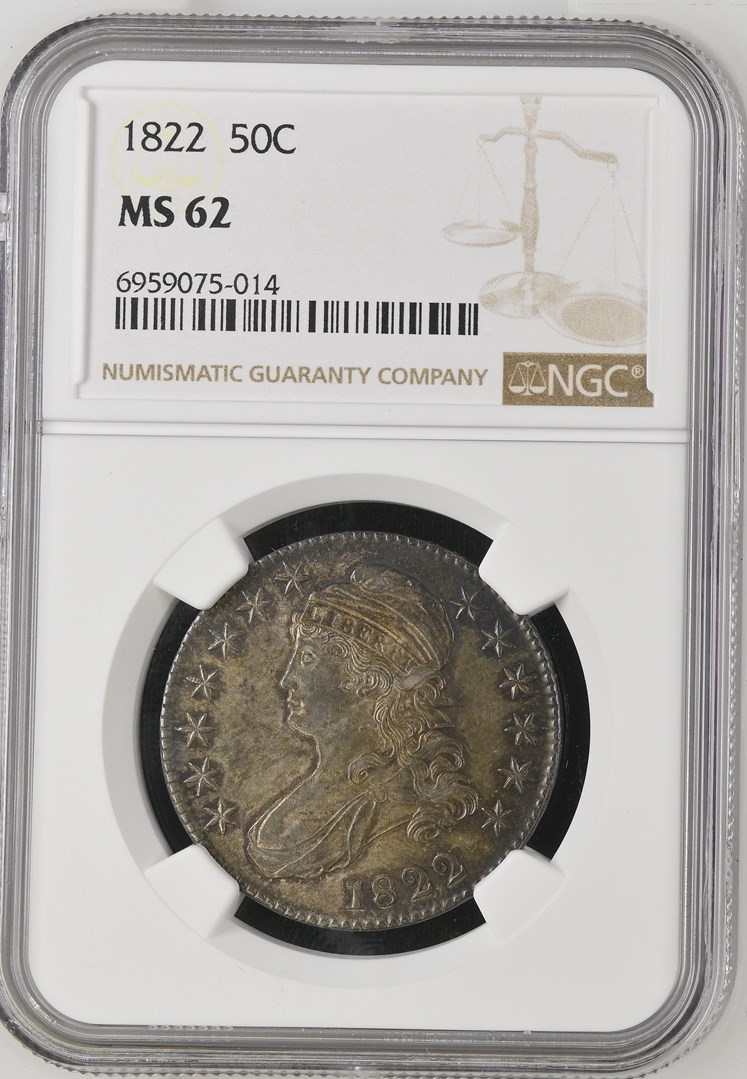 1822 50C MS | Coin Explorer | NGC