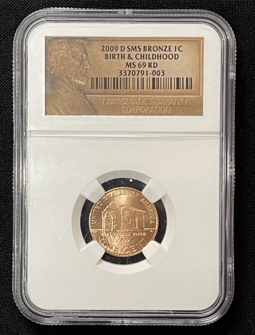 2009 D SMS BRONZE BIRTH & CHILDHOOD 1C MS | Coin Explorer | NGC