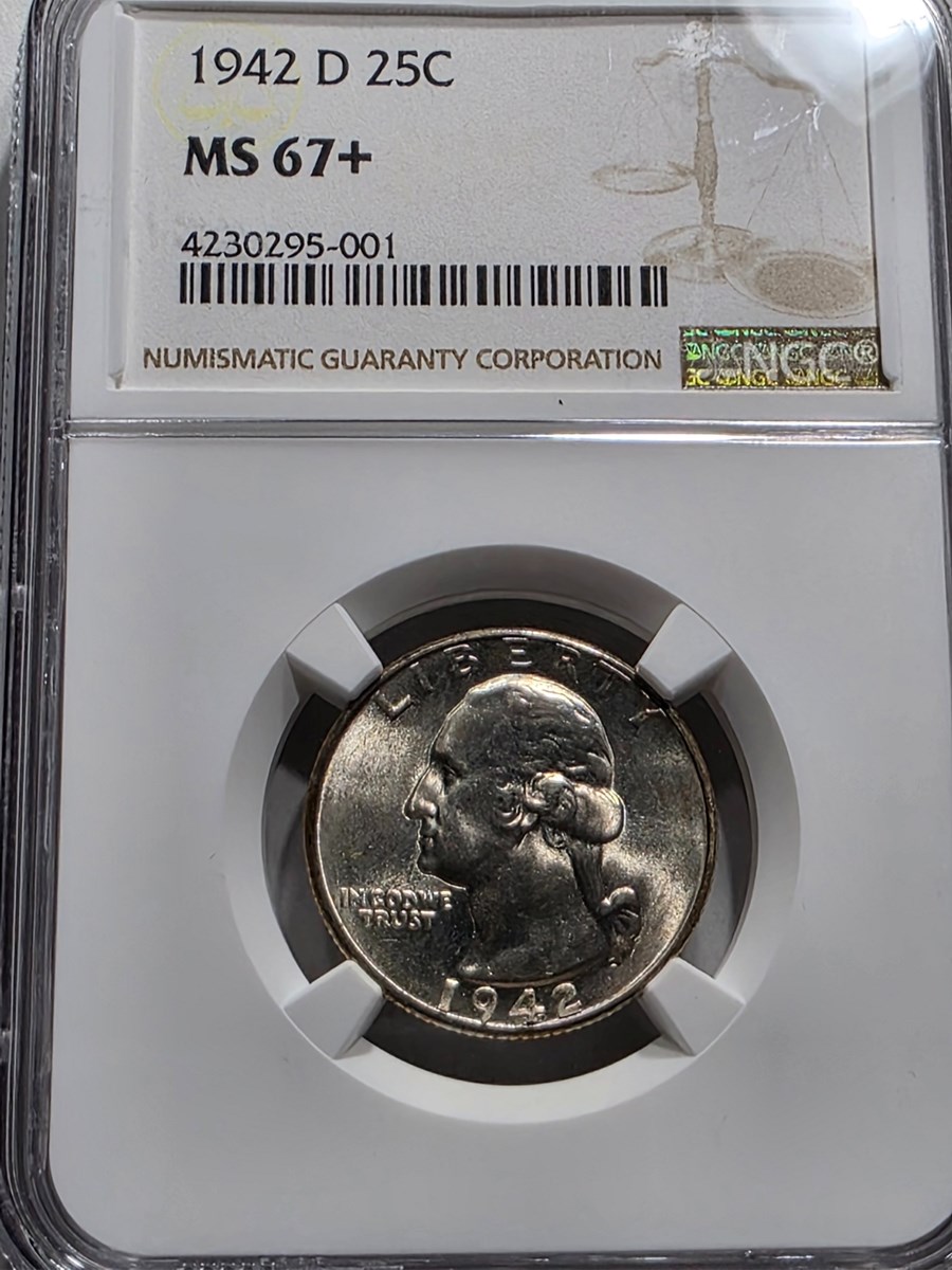 1941 D 25C MS | Coin Explorer | NGC