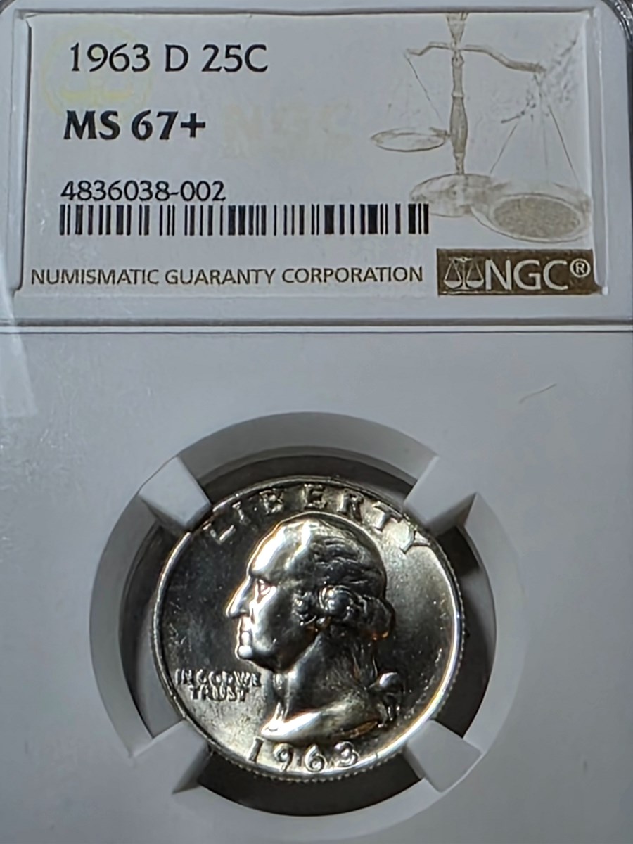 1963 D 25C MS | Coin Explorer | NGC