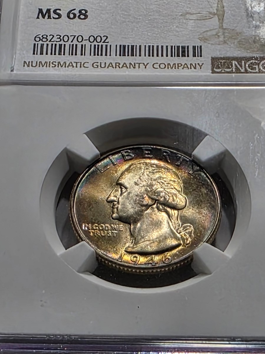 1946 D 25C MS | Coin Explorer | NGC