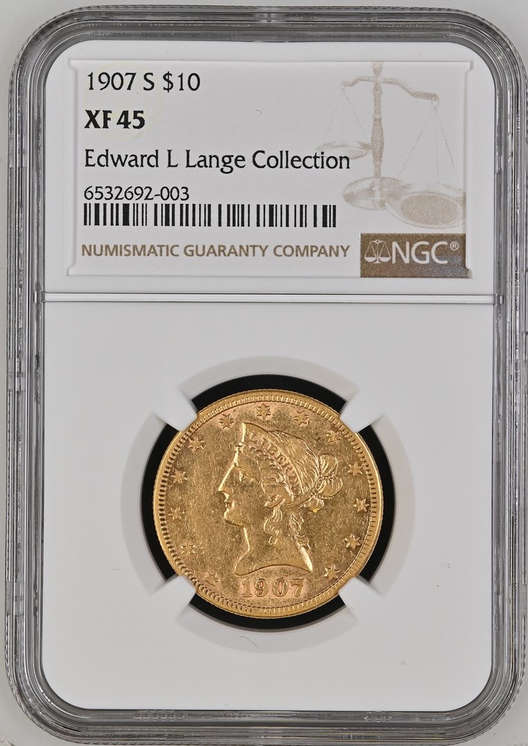 1907 S $10 MS | Coin Explorer | NGC