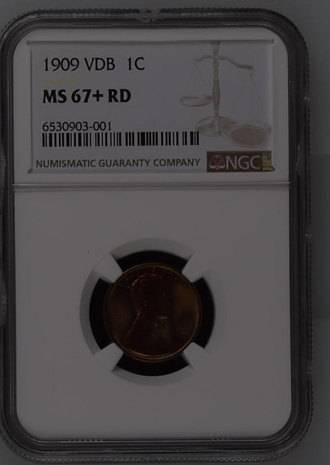 1909 VDB 1C MS | Coin Explorer | NGC