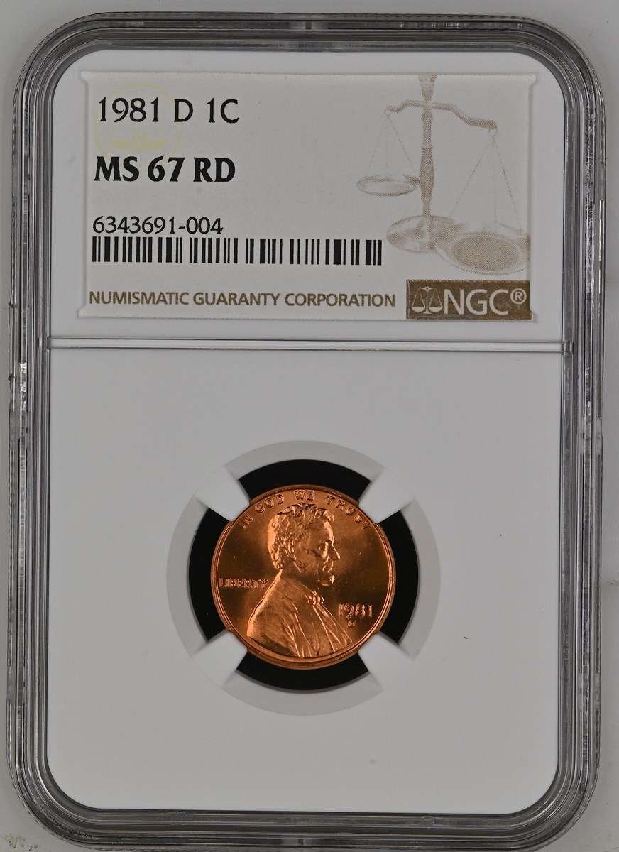 1981 D 1C MS | Coin Explorer | NGC