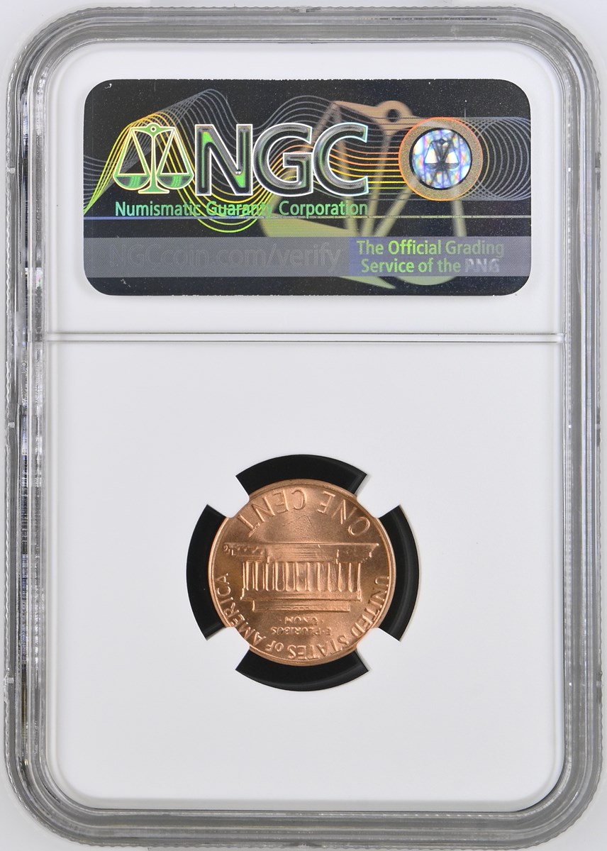 1982 D SM DT ZINC 1C MS | Coin Explorer | NGC