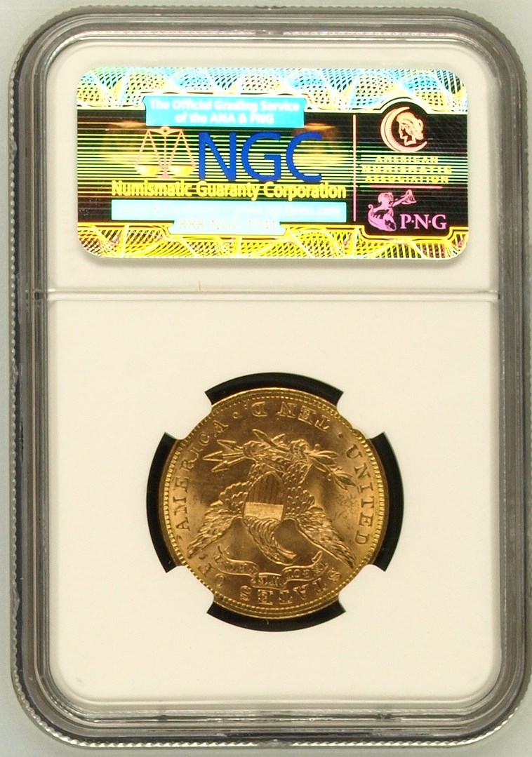1892 $10 MS | Coin Explorer | NGC