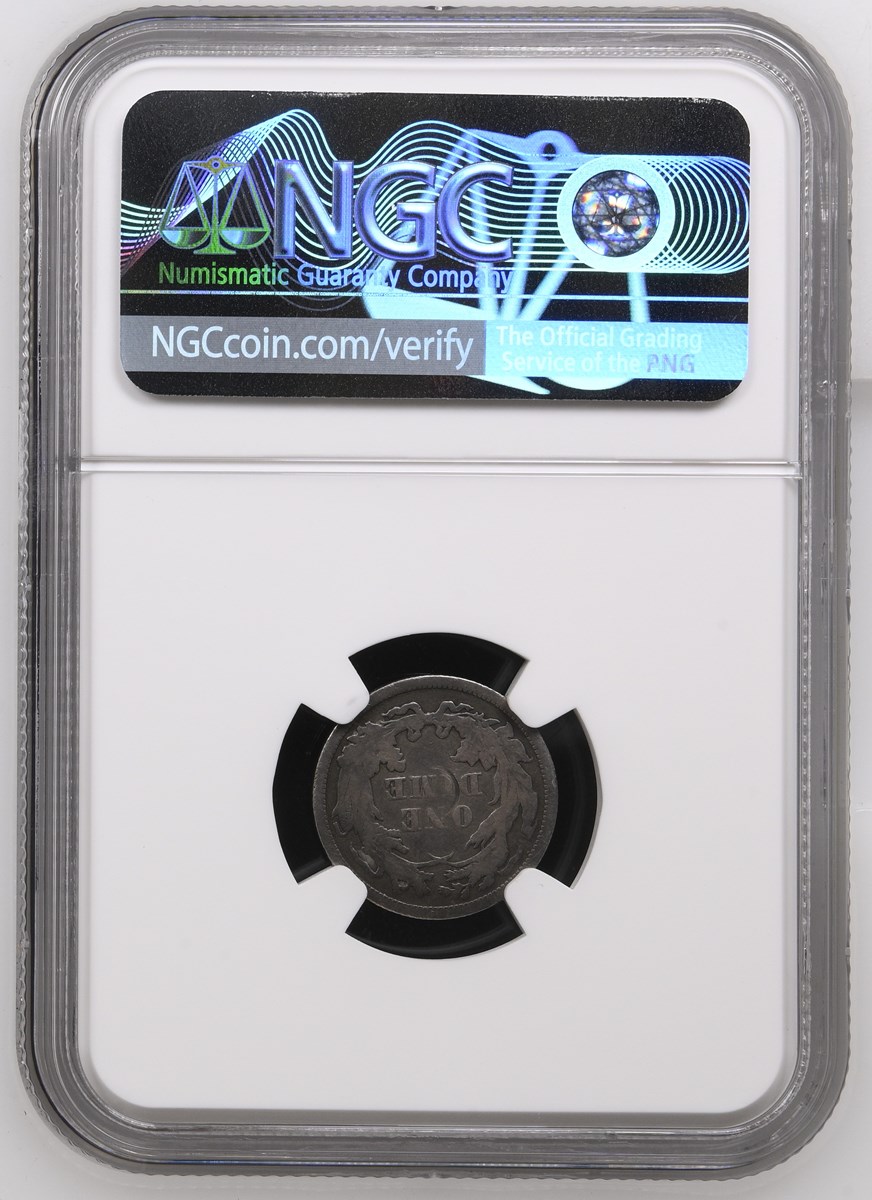 1864 10C MS | Coin Explorer | NGC
