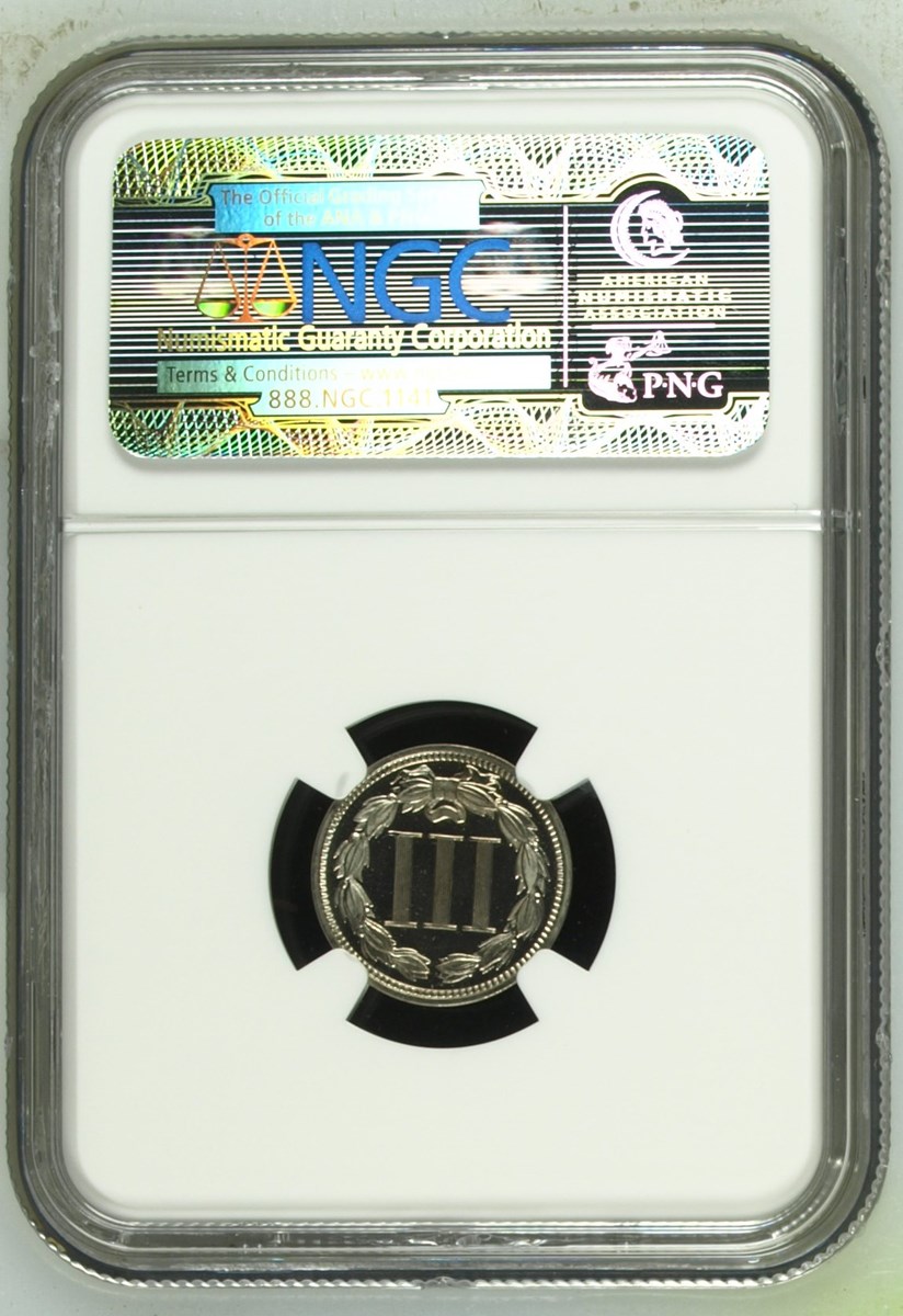 1868 3CN PF | Coin Explorer | NGC
