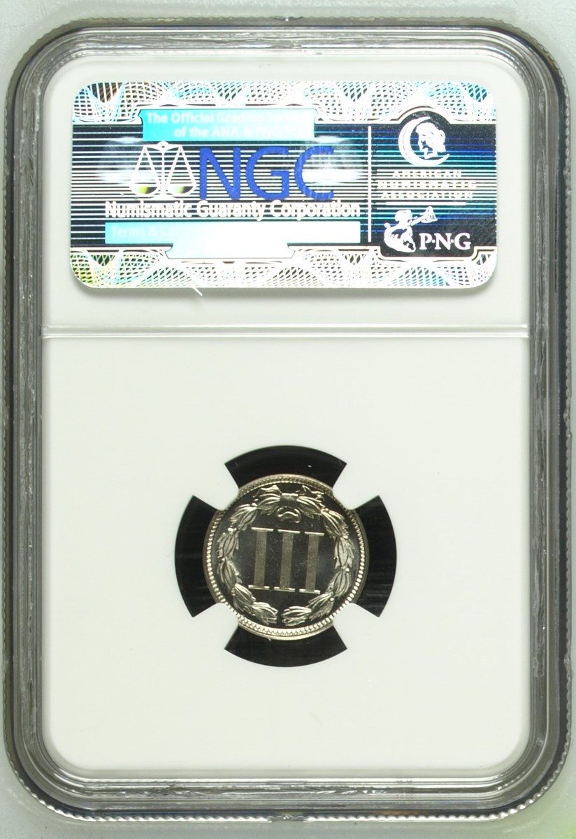 1877 3CN PF | Coin Explorer | NGC