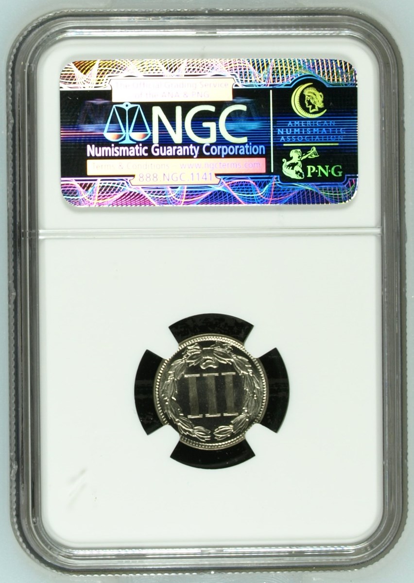 1887/6 3CN PF | Coin Explorer | NGC