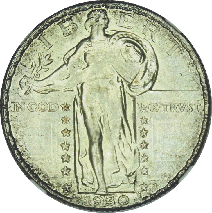 1930 25C MS | Coin Explorer | NGC