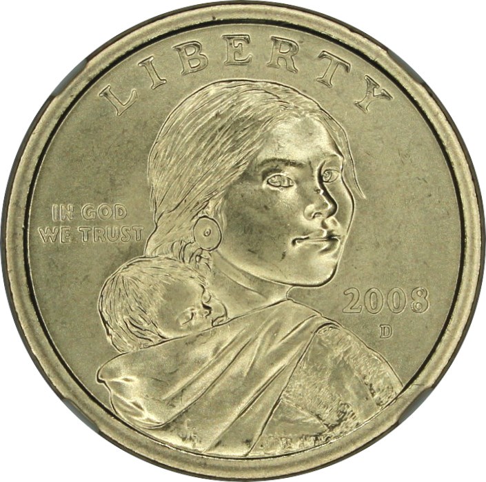 2008 D SACAGAWEA $1 MS | Coin Explorer | NGC