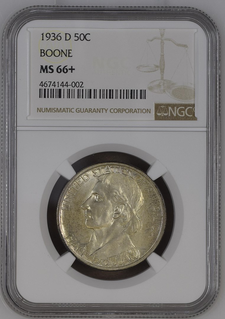 1936 D BOONE 50C MS | Coin Explorer | NGC