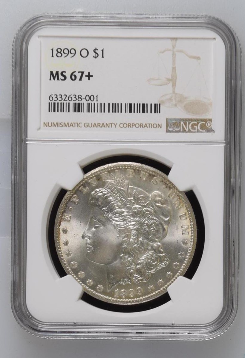 1899 O $1 MS | Coin Explorer | NGC