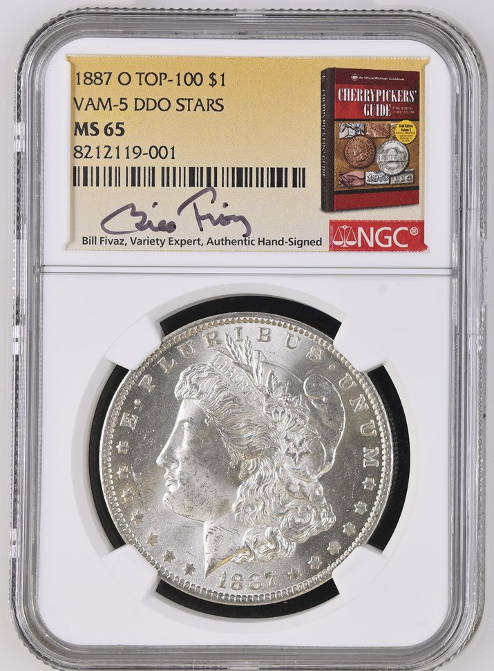 1887 O $1 MS | Coin Explorer | NGC