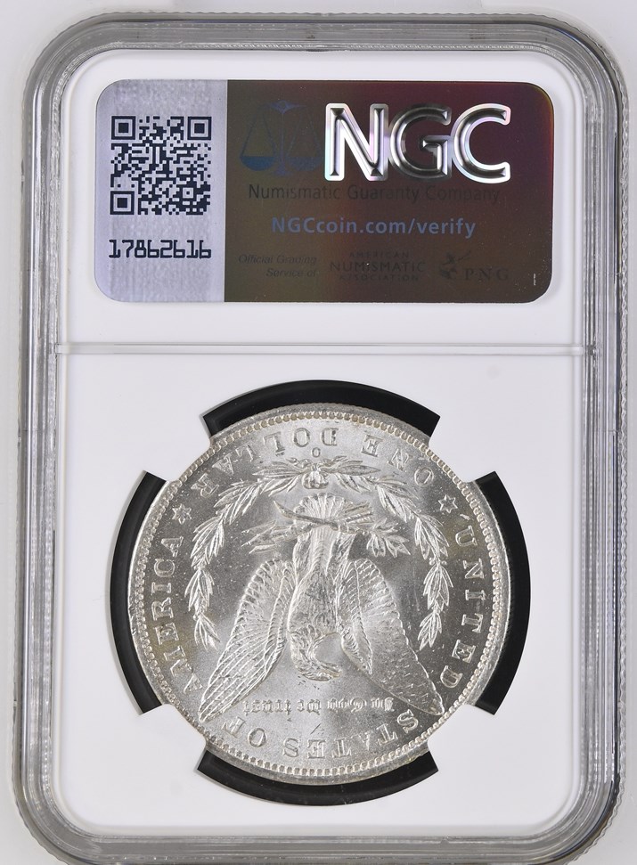 1887 O $1 MS | Coin Explorer | NGC