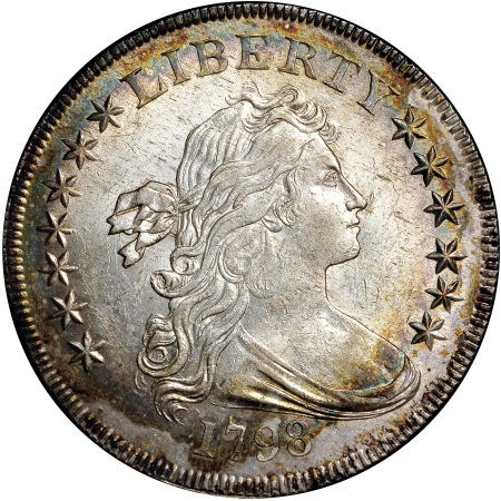 1798 SMALL EAGLE $1 MS | Coin Explorer | NGC
