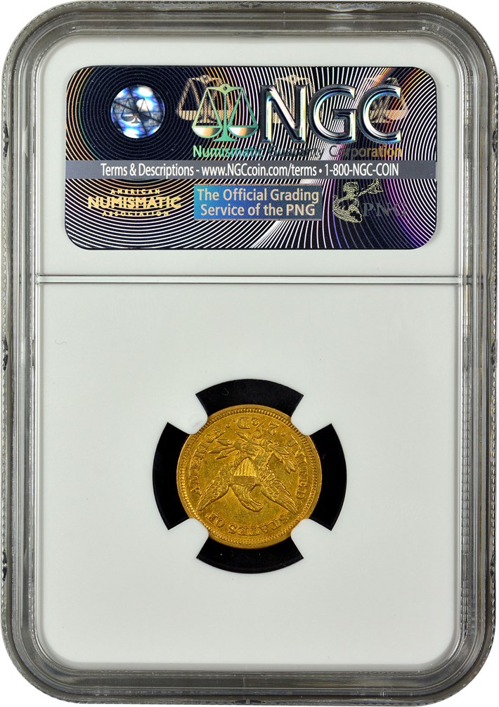 1856 C $2.5 MS | Coin Explorer | NGC