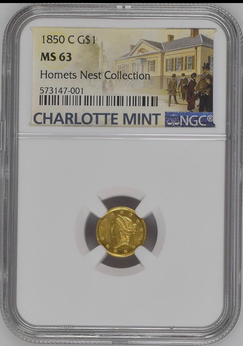 1850 C G$1 MS | Coin Explorer | NGC