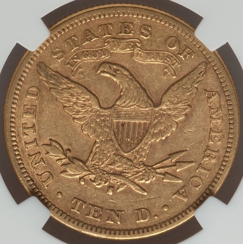 1877 S $10 MS | Coin Explorer | NGC