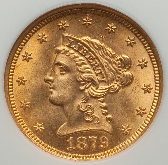 1879 $2.5 MS | Coin Explorer | NGC