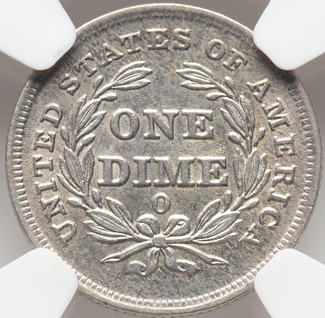 Dime トランプ Dime トランプ 1838 Year Seated Liberty Dimes (1837-1891) for