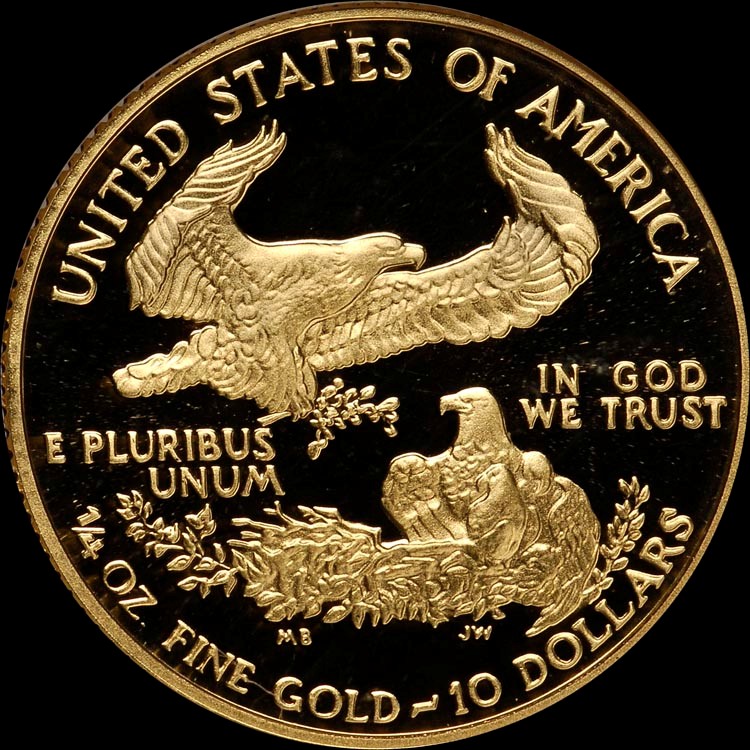 1988 P EAGLE G$10 PF | Coin Explorer | NGC