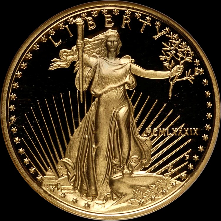 1989 P EAGLE G$10 PF | Coin Explorer | NGC