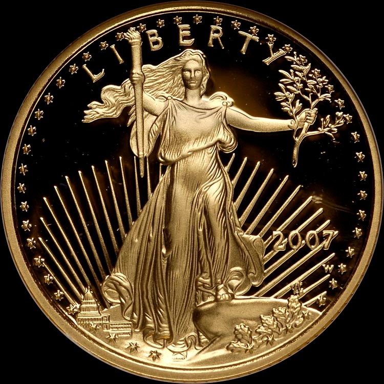 2007 W EAGLE G$10 PF | Coin Explorer | NGC