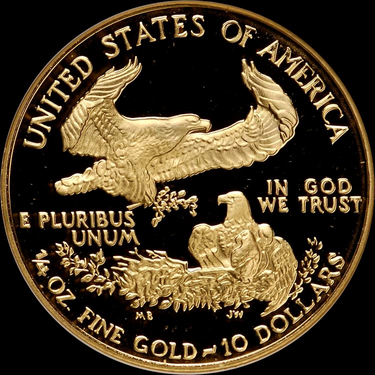 1992 P EAGLE G$10 PF | Coin Explorer | NGC